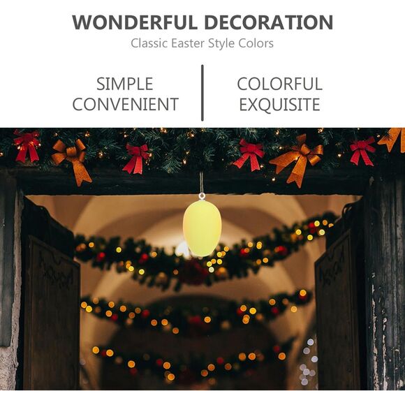 50pcs Imitation Eggs Paintable Fake for Mini Baskets (4206) - Picture 2 of 9